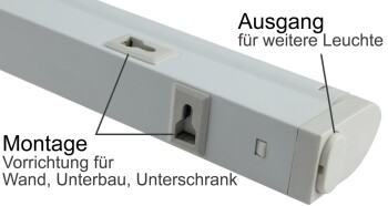 LED Unterbauleuchte CT-LSW 56 56cm 913lm 8 Watt 2700K + 4000k schaltbar