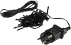 LED Aussen-Lichterkette CT-ALK040 4m warmweiß Kabel schwarz IP44 40 LEDs