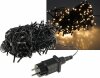 LED Aussen-Lichterkette CT-ALK200 20m warmweiß Kabel schwarz IP44 200 LEDs