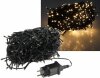 LED Aussen-Lichterkette CT-ALK400 40m warmweiß Kabel schwarz IP44 400 LEDs