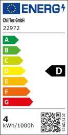 LED Tropfenlampe E27 Filament T4 3000k 524lm 230V/4W warmweiß