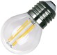 LED Tropfenlampe E27 Filament T4 3000k 524lm 230V/4W warmweiß