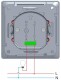 DELPHI Bewegungsmelder 160° weiß LED geeignet  250V~ Unterputz 2-Draht