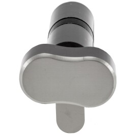 MILOS Dimmer für LED Lampen Anthrazit 250V~/ 3-60W inkl. Rahmen UP