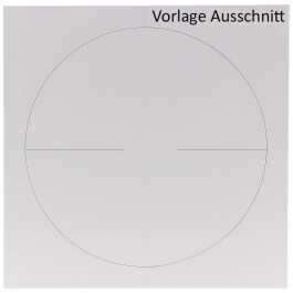 Einbaulautsprecher CTE-30W  2-Wege 80W 8Ohm 234x67mm Rund weiß