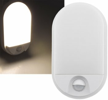 LED Wandleuchte NIAS IP54 3000K 10W 980lm 140° Bewegungsmelder