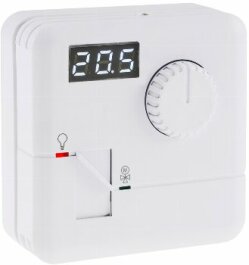 Raumtemperatur-Regler Thermostat RT-55 7A weißes...