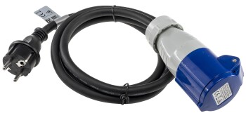 CEE auf Schutzkontakt-Stecker 1,5m 230V Adapter für...