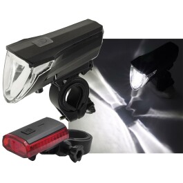 Fahrrad LED-Beleuchtungsset CFL 60 pro 60Lux StVZO...