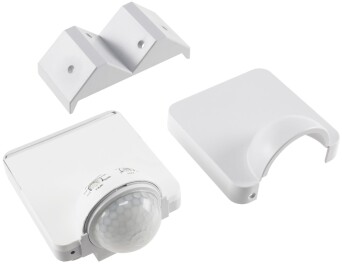 Aufputz-Bewegungsmelder CBM 65 360° max. 10m Detektion IP65 weiß