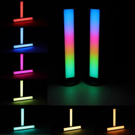 LED Lichtsäule Smart Lightbar 2er-Set dynamische RGB Funktionen Bluetooth