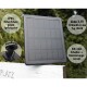 Gartenstrahler Set Solar mit 2 Spots Solarzelle Erdspieß 3000k IP65