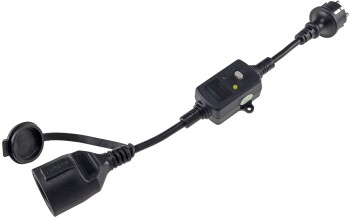 Fehlerstromschutzadapter CT-RCD IP44 Zwischenstecker mit...