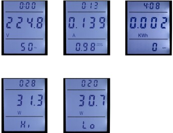 Energiekosten-Messgerät CTM-900 Pro LC-Display bis 3680W Überlastschutz