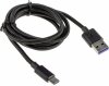 USB-Kabel USB-A auf USB-C 1,0m Stecker/Stecker 5-12V max 36W / 3A