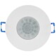 Decken-Einbau-Bewegungsmelder 360° IP65 PIR LED geeignet 8m Detektion 76x36mm