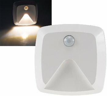 LED Treppenlicht mit Bewegungsmelder Batteriebetrieb 3x AAA warmweiß