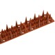 Taubenabwehr Spikes 10er Set Kunststoff 400x42x36mm Ziegelrot