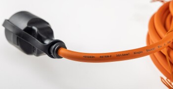 Verlängerungskabel 10m IP44 Orange H07RN-F 3G1,5  Stecker / Kupplung