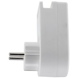 Zwischenstecker mit USB Duo-Ladegerät 230V/3680W USB-A /USB-C 5,0V/3,4A