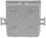 Feuchtraum-Kabelabzweigkasten 10er Pack 75x75x40mm IP54 7-fach grau