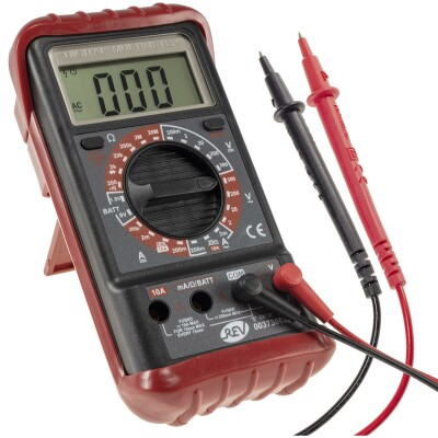 Digital-Multimeter REV Check-202 mit automatischer Polaritätsanzeige