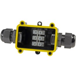 Kabelverbinderbox 2 Anschlüsse IP68 230V Ø 9-12mm für Erdkabel wasserdicht