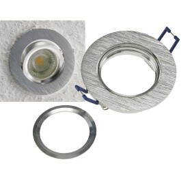 Einbaustrahler CTE-84R  Rund Ø84mm Einbau Ø68mm schwenkbar Clip Ring