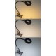 LED Klemmleuchte mit USB-Betrieb 40cm Schwanenhals dimmbar 55lm