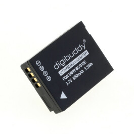 digibuddy Akku kompatibel zu Panasonic DMW-BCG10E Li-Ion