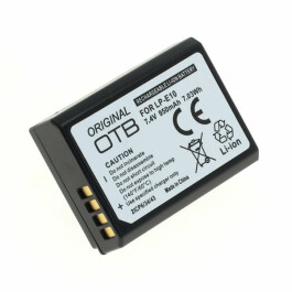 OTB Akku kompatibel zu Canon LP-E10 Li-Ion - 950mAh