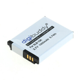 digibuddy Akku kompatibel zu Samsung SLB-10A / JVC...