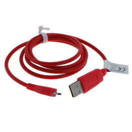 OTB Datenkabel Micro-USB - 0,95m - rot