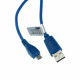 OTB Datenkabel Micro-USB - 0,95m - blau