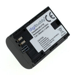 digibuddy Akku kompatibel zu Canon LP-E6 / LP-E6N Li-Ion