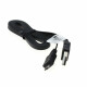 OTB Datenkabel Micro-USB - Flachbandkabel - 0,95m - schwarz