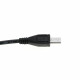 OTB Datenkabel Micro-USB - 1,0m - langer Micro-USB Stecker - schwarz