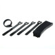 OTB Kabelmanagement - Klettband - 25er Set schwarz - 15cm