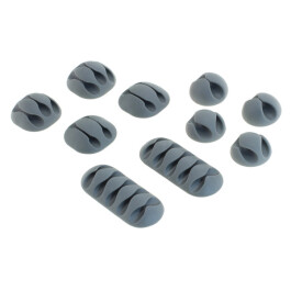 OTB Kabelmanagement - Kabelclips / Kabelhalter - 10er Set...