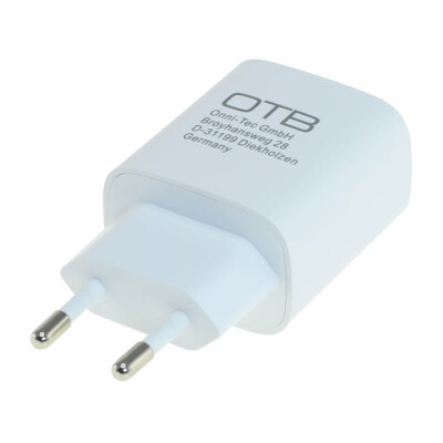 OTB Ladegerät USB Type C (USB-C) mit USB Power Delivery USB-PD - 20W - weiß