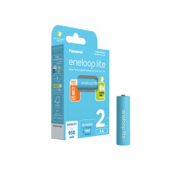 Panasonic eneloop lite 2x AA 950mAh - 2er Blister...