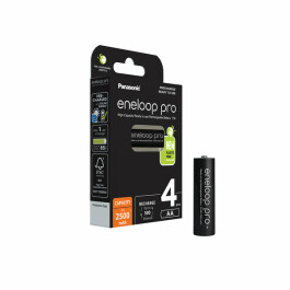 Panasonic eneloop pro 4x AA 2500mAh - 4er Blister...