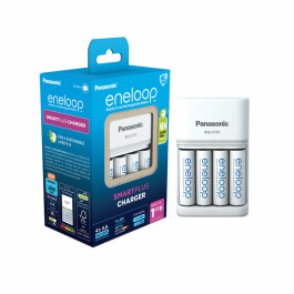 Panasonic eneloop Smart & Quick Ladegerät + 4x...