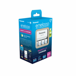 Panasonic eneloop Smart & Quick Ladegerät + 4x AA 2000mAh (K-KJ55MCD40E)