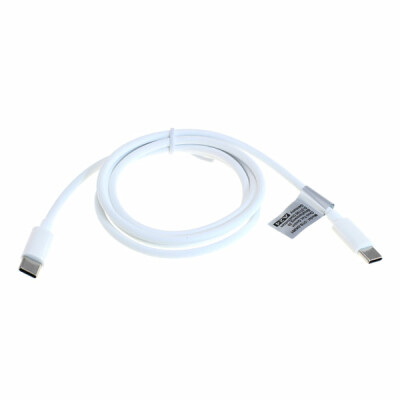 OTB Datenkabel - USB-C 2.0 Stecker auf USB-C 2.0 Stecker - USB-PD 60W - 1,0m - weiß