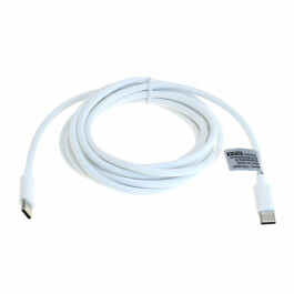 OTB Datenkabel - USB-C 2.0 Stecker auf USB-C 2.0 Stecker - USB-PD 100W - 2,0m - weiß