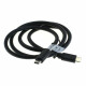 OTB Datenkabel - USB-C 3.0 Stecker auf USB-C 3.0 Stecker - USB-PD 100W - 1,0m - schwarz