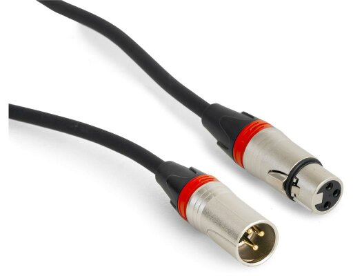 Hochwertiges Audiokabel BST SOUND-XLRM-XLRF-10 10m XLR Stecker u. Buchse