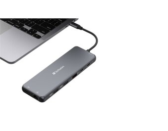 USB-C Pro 8-Port Multiport-Hub CMH-13 Verbatim USB 3.1-C Kabel