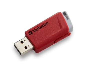 USB 3.2 Stick Verbatim Store n Click 32GB rot-blau Typ-A 2er-Pack